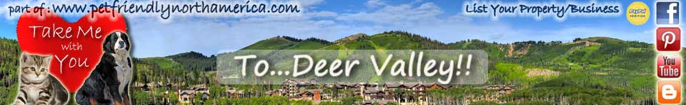 pet friendly deer valley utah